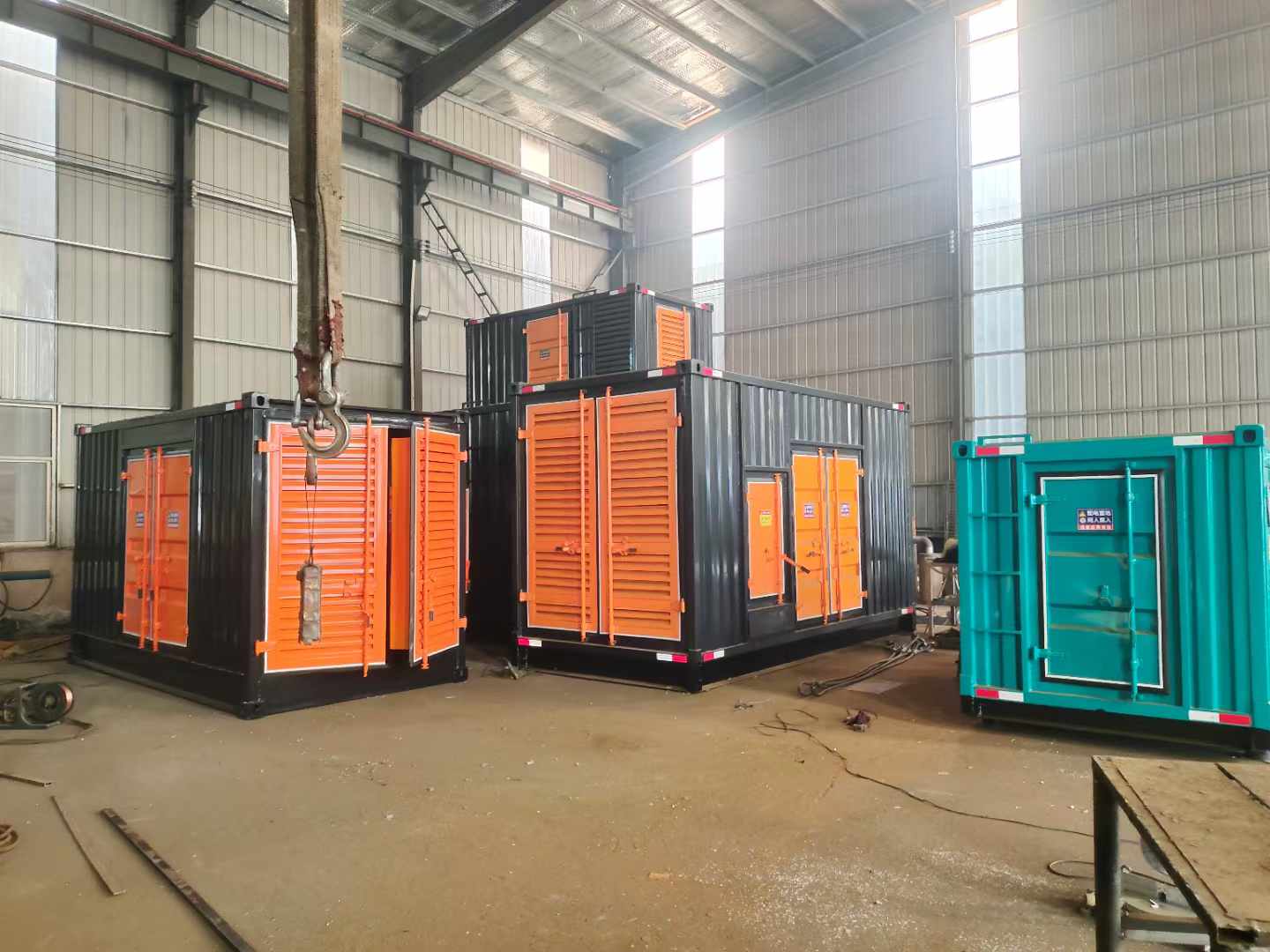 良庆500kw柴油发电机组可以带动多少功率设备？